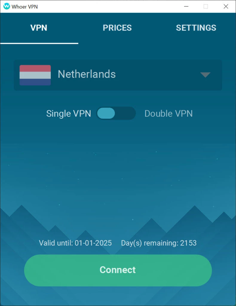 Whoer VPN — captura de tela 2